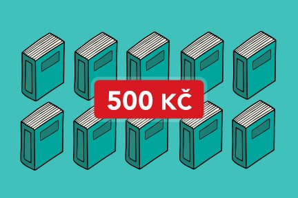 10 knih za 500 Kč