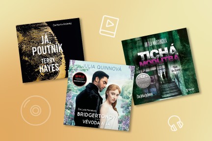 Mega výprodej audioknih na CD