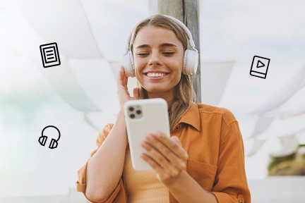Sleva až 50 % na audioknihy a e-knihy
