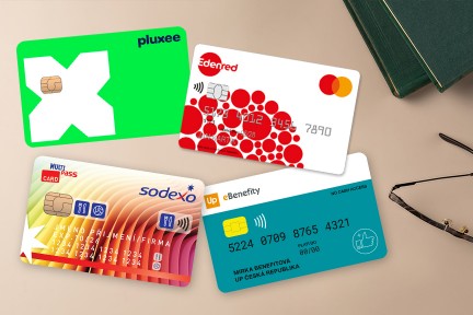 Platba benefity v síti knihkupectví Luxor