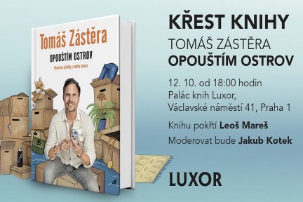Křest novinky Opouštím ostrov