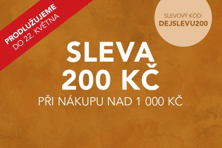 Sleva 200 Kč při nákupu nad 1 000 Kč