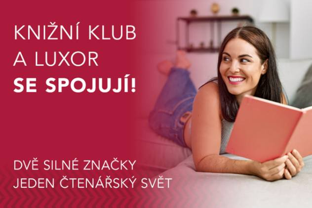 NOVÝ KNIŽNÍ KLUB SE STÁVÁ SOUČÁSTÍ ZNAČKY LUXOR