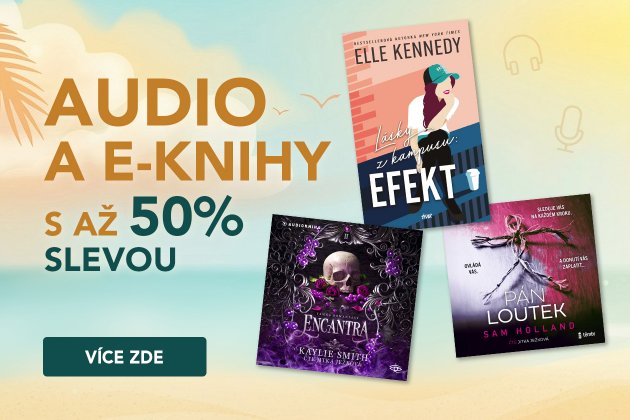 Audio a e-knihy s až 50% slevou