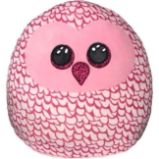 Ty Squish-a-Boos PINKY - růžová sova 30 cm - Plyšové hračky Ty Squish-a-Boos PINKY - růžová sova 30 cm
