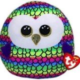 Ty Squish-a-Boos OWEN - vícebarevná sova 22 cm - Plyšové hračky Ty Squish-a-Boos OWEN - vícebarevná sova 22 cm