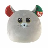 Ty Squish-a-Boos CHIPPER - šedá myš 22 cm - Plyšové hračky Ty Squish-a-Boos CHIPPER - šedá myš 22 cm