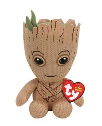 Beanie Babies Marvel - GROOT 15 cm - Plyšové hračky Beanie Babies Marvel - GROOT 15 cm