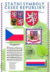 Plakát - Státní symboly, svátky a výběr státních vyznamenání - Plakáty Plakát - Státní symboly, svátky a výběr státních vyznamenání