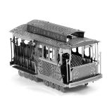 Metal Earth 3D kovový model San Francisco Cable Car/lanovka - Kovové stavebnice Metal Earth 3D kovový model San Francisco Cable Car/lanovka
