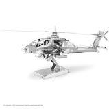 Metal Earth 3D puzzle: AH-64 Apache - 3D a 4D puzzle Metal Earth 3D puzzle: AH-64 Apache