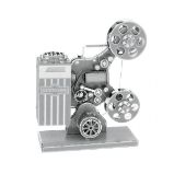 Metal Earth 3D kovový model Filmový projektor/Movie Film Projector - Kovové stavebnice Metal Earth 3D kovový model Filmový projektor/Movie Film Projector