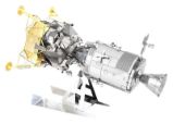 Metal Earth 3D puzzle Apollo CSM s lunárním modulem