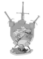 Metal Earth 3D puzzle: Hra o trůny Erb Starků Metal Earth 3D puzzle: Hra o trůny Erb Starků