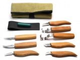 Řezbářský set - 8 typů nožů - Kreativní sady a materiály Řezbářský set - 8 typů nožů