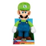 Plyšák Super Mario - Luigi, velikost Jumbo 30 cm Plyšák Super Mario - Luigi, velikost Jumbo 30 cm