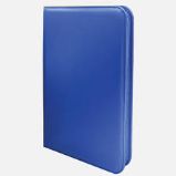 Album na karty Ultra PRO Zippered na 360 ks karet - modré - Karetní hry Album na karty Ultra PRO Zippered na 360 ks karet - modré