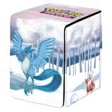 Pokémon Ultra PRO: Flip Box kožená krabička na karty - Frosted Forest - Pokémon karty Pokémon Ultra PRO: Flip Box kožená krabička na karty - Frosted Forest