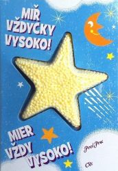 PlayFoam Přáníčko s modelínou Hvězda - Miř vždycky vysoko PlayFoam Přáníčko s modelínou Hvězda - Miř vždycky vysoko