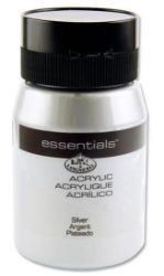 Royal & Langnickel Akrylová barva 500ml SILVER - Barvy a tuše Royal & Langnickel Akrylová barva 500ml SILVER