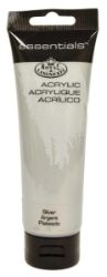 Royal & Langnickel Akrylová barva 120ml SILVER - Barvy a tuše Royal & Langnickel Akrylová barva 120ml SILVER