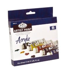 Akrylové barvy Royal & Langnicke ARTIST 6x21 ml Akrylové barvy Royal & Langnicke ARTIST 6x21 ml