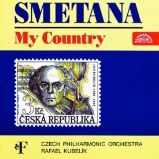 CD Rafael Kubelík & Czech Philharmonic Orchestra - Smetana: My Country - Bedřich Smetana - Světová klasická hudba na CD Má vlast. Cyklus symfonických básní - CD