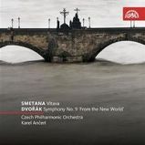 CD Vltava - Symfonie č. 9 e moll "Z nového světa" - Bedřich Smetana,Antonín Dvořák - Světová klasická hudba na CD Vltava - Symfonie č. 9 e moll "Z nového světa" - CD