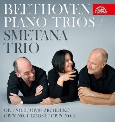 2CD Smetanovo trio - Beethoven: Klavírní tria - Klasická a vážná hudba na CD Beethoven: Klavírní tria - 2 CD