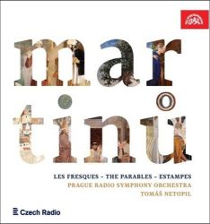 CD Martinů - Fresky, Paraboly, Rytiny - Tomáš Netopil - Klasická a vážná hudba na CD Martinů: Fresky, Paraboly, Rytiny - CD