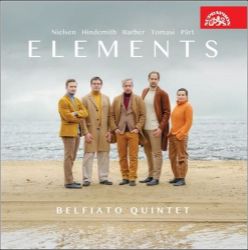 Elements: Nielsen, Hindemith, Barber, Tomasi, Pärt - CD - Belfiato Quintet - Světová klasická hudba na CD Elements: Nielsen, Hindemith, Barber, Tomasi, Pärt - CD
