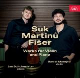CD Suk, Martinů, Fišer: Skladby pro housle s klavírem - Světová klasická hudba na CD CD Suk, Martinů, Fišer: Skladby pro housle s klavírem