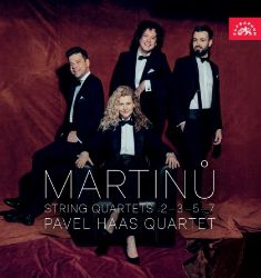 CD Pavel Haas Quartet - Martinů: Smyčcové kvartety č. 2, 3, 5, 7 - Světová klasická hudba na CD CD Martinů: Smyčcové kvartety č. 2, 3, 5, 7