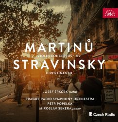 CD Martinů, Stravinskij: Houslové koncerty 1 & 2, Divertimento - Světová klasická hudba na CD CD Martinů, Stravinskij: Houslové koncerty 1 & 2, Divertimento