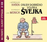 Osudy dobrého vojáka Švejka 4.díl - 2CD - audiokniha