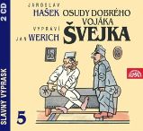 Osudy dobrého vojáka Švejka 5.díl - 2CD - audiokniha