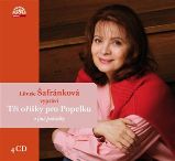 Libuše Šafránková vypráví o Popelce a jiné pohádky - 4CD - audiokniha - Audioknihy - pro děti CD O Popelce