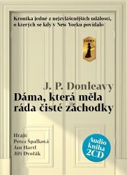 Dáma, která měla ráda čisté záchodky - 2CDmp3 - audiokniha - James Patrick Donleavy - Audioknihy - pro děti 2CD Dáma, která měla ráda čisté záchodky