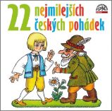 CD 22 nejmilejších českých pohádek - audiokniha - Audioknihy - pro děti 22 nejmilejších českých pohádek - CDmp3