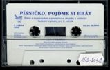 Písničko, pojďme si hrát! - kazeta (k učebnici hudební výchovy pro 2. roč.)