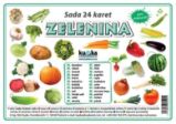 Sada 24 karet - zelenina - Učebnice pro 1. stupeň ZŠ Sada 24 karet - zelenina