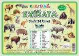 Exotická zvířata - Sada 24 karet - kolektiv autorů - Populárně naučná literatura pro děti Exotická zvířata - Sada 24 karet