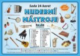Hudební nástroje - Sada 24 karet - kolektiv autorů - Naučná literatura Hudební nástroje - Sada 24 karet