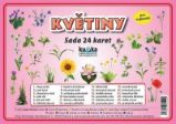 Květiny - Sada 24 karet - kolektiv autorů - Populárně naučná literatura pro děti Květiny - Sada 24 karet