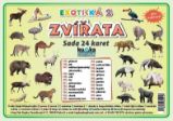 Sada 24 karet - zvířata (exotická 2) Sada 24 karet - zvířata (exotická 2)