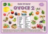 Sada 24 karet - ovoce 2 Sada 24 karet - ovoce 2