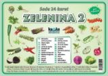 Sada 24 karet - zelenina 2 Sada 24 karet - zelenina 2