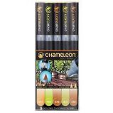 Set Chameleon tónovací fixy, 5ks - zemité tóny Set Chameleon tónovací fixy, 5ks - zemité tóny
