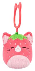 Squishmallows Klíčenka Jahodová kočka - Olma Squishmallows Klíčenka Jahodová kočka - Olma