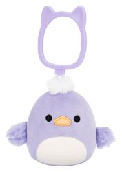 Squishmallows Klíčenka Fialový kačer - Daquarius Squishmallows Klíčenka Fialový kačer - Daquarius